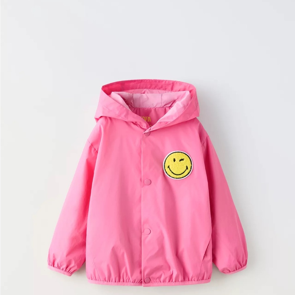 NEW WOT Zara Smileyworld Raincoat